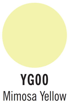 copic marker color mimosa yellow yg00